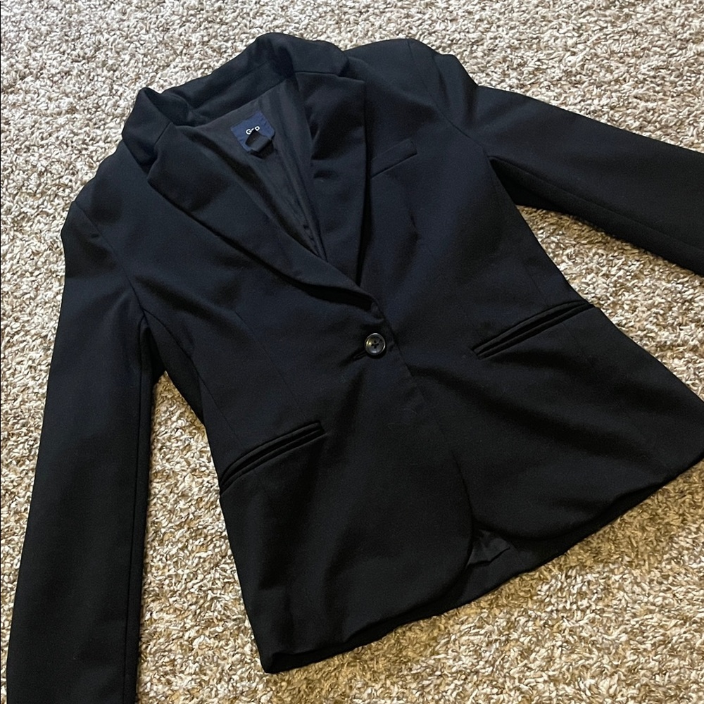 GAP Black Blazer Sz 2